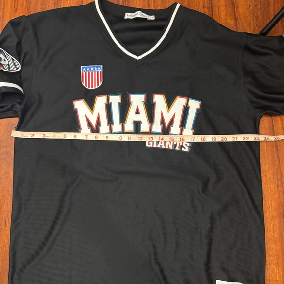 Miami Giants Negro League Baseball Jersey Shirt by Headgear Classics Size XL - Picture 8 of 9